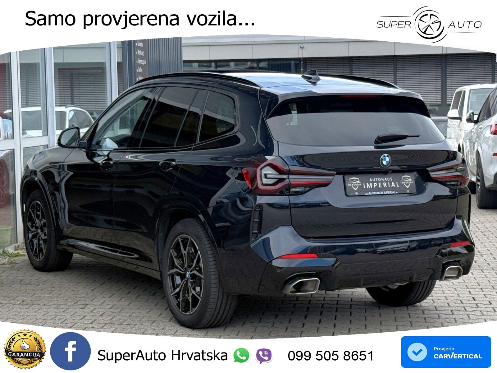 BMW X3 20d xDrive Steptronic M Sport LED+GR SJED+ACC