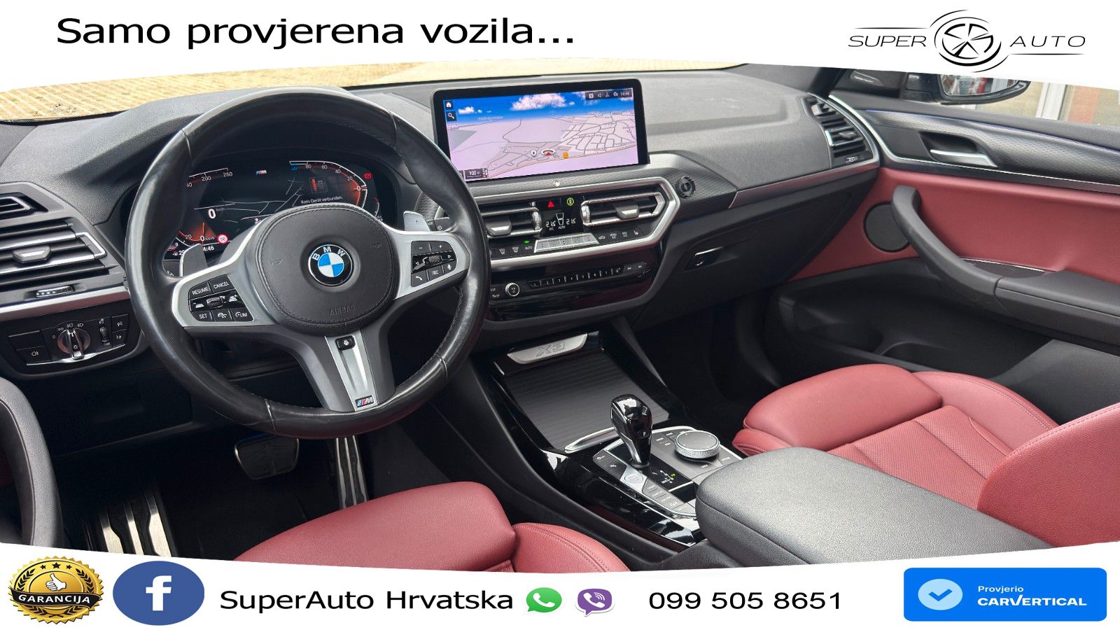 BMW X3 20d xDrive Steptronic M Sport LED+GR SJED+ACC