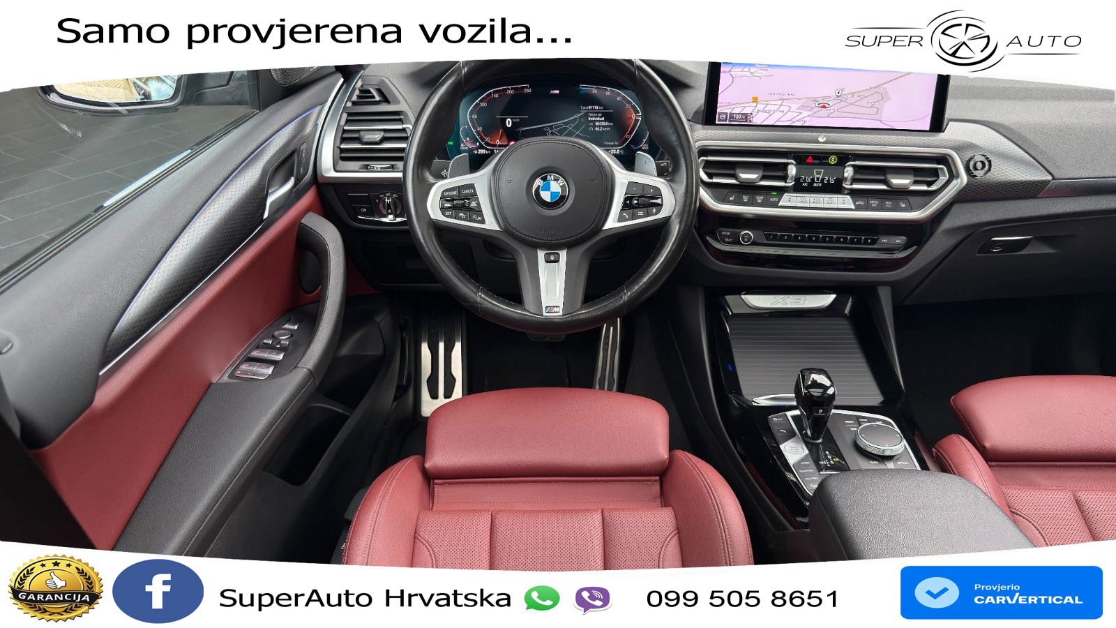 BMW X3 20d xDrive Steptronic M Sport LED+GR SJED+ACC