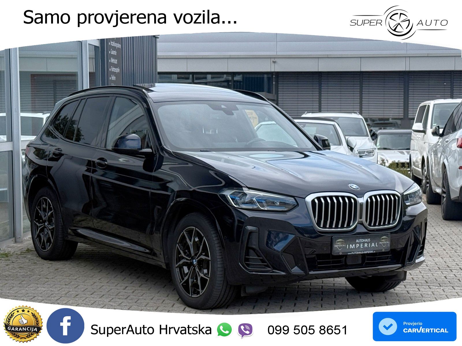 BMW X3 20d xDrive Steptronic M Sport LED+GR SJED+ACC