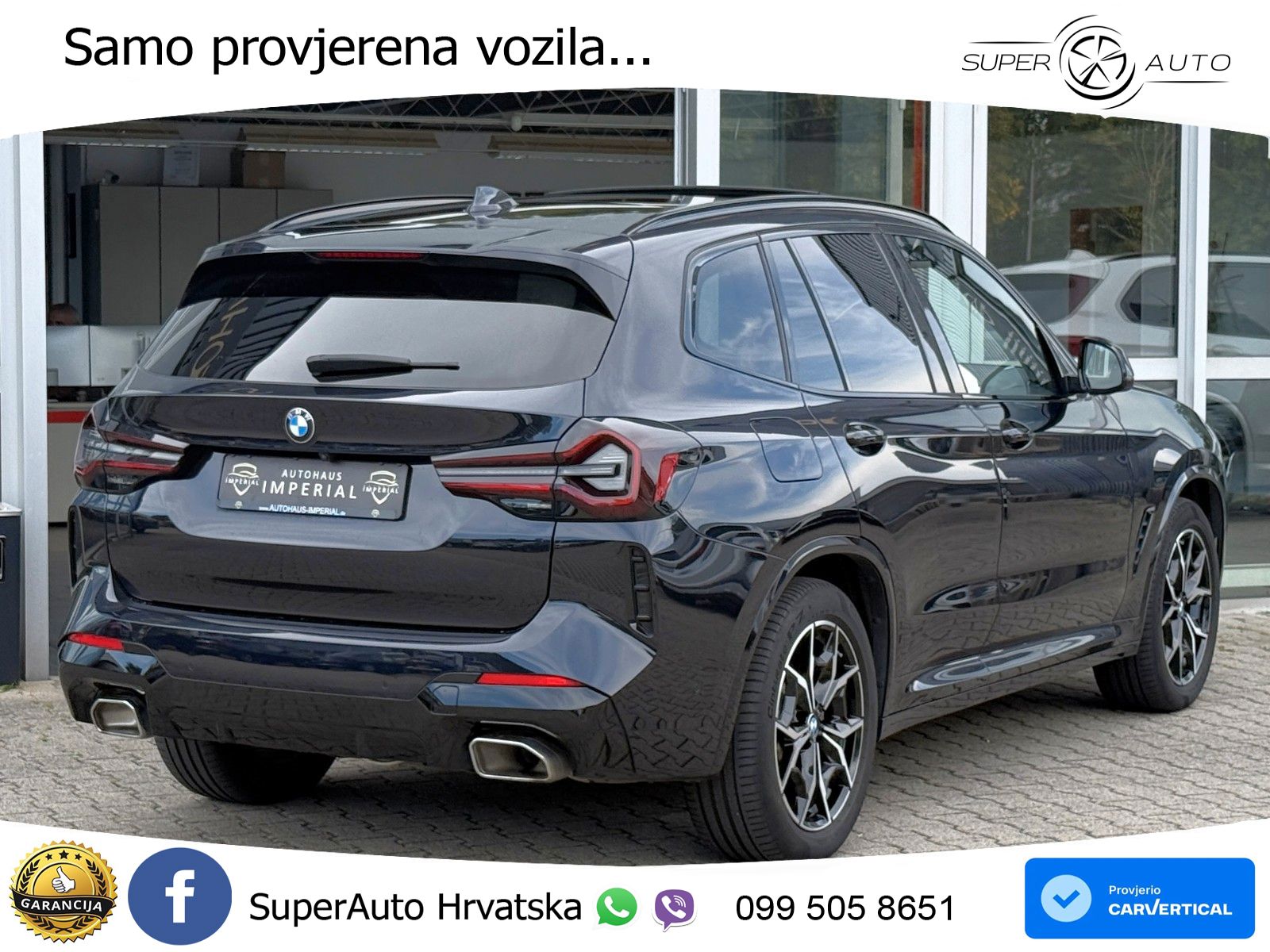 BMW X3 20d xDrive Steptronic M Sport LED+GR SJED+ACC