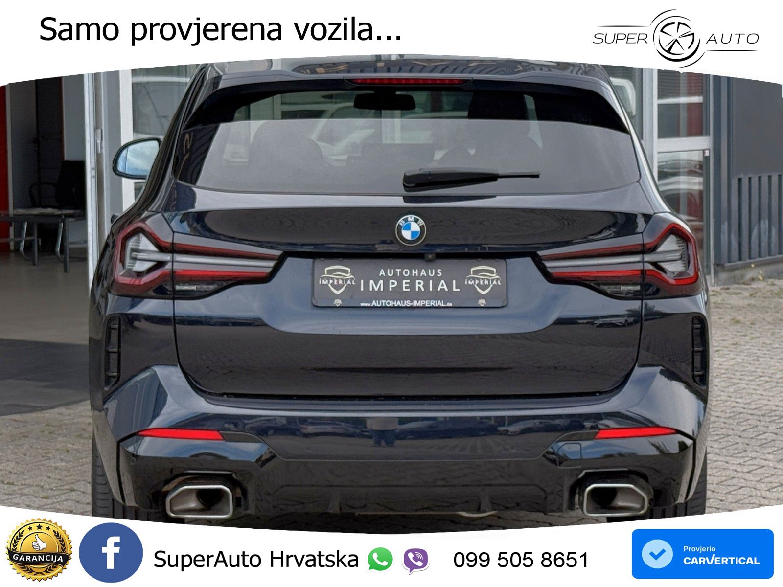 BMW X3 20d xDrive Steptronic M Sport LED+GR SJED+ACC