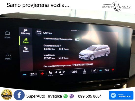 Škoda Octavia Combi 2.0 TDI (150 KS) DSG