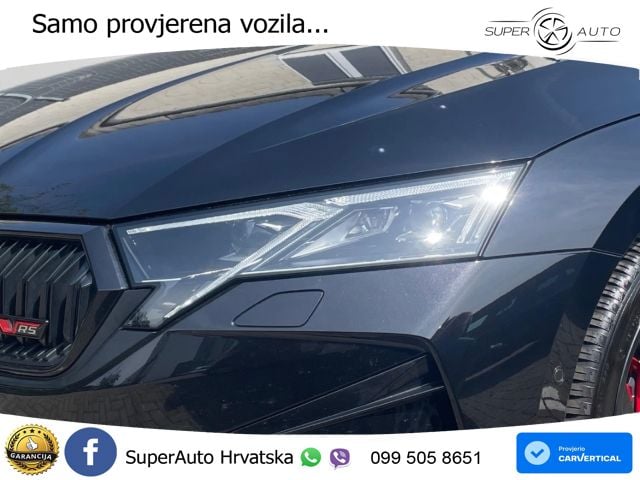 Škoda Octavia Combi RS 2.0 TSI (265 KS) DSG MATRIX+GR SJED+KAM