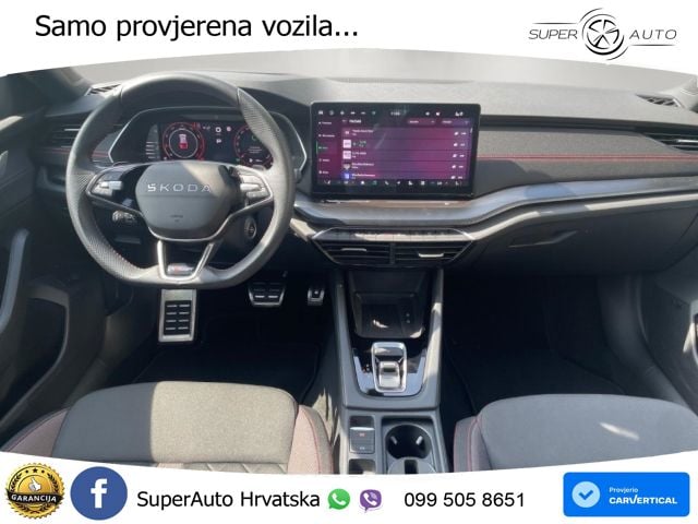 Škoda Octavia Combi RS 2.0 TSI (265 KS) DSG MATRIX+GR SJED+KAM