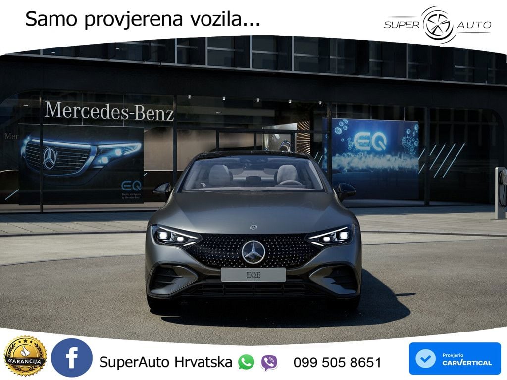 Mercedes EQE 350 98 kWh (292 KS) 4MATIC AMG LED+GR SJED+ACC