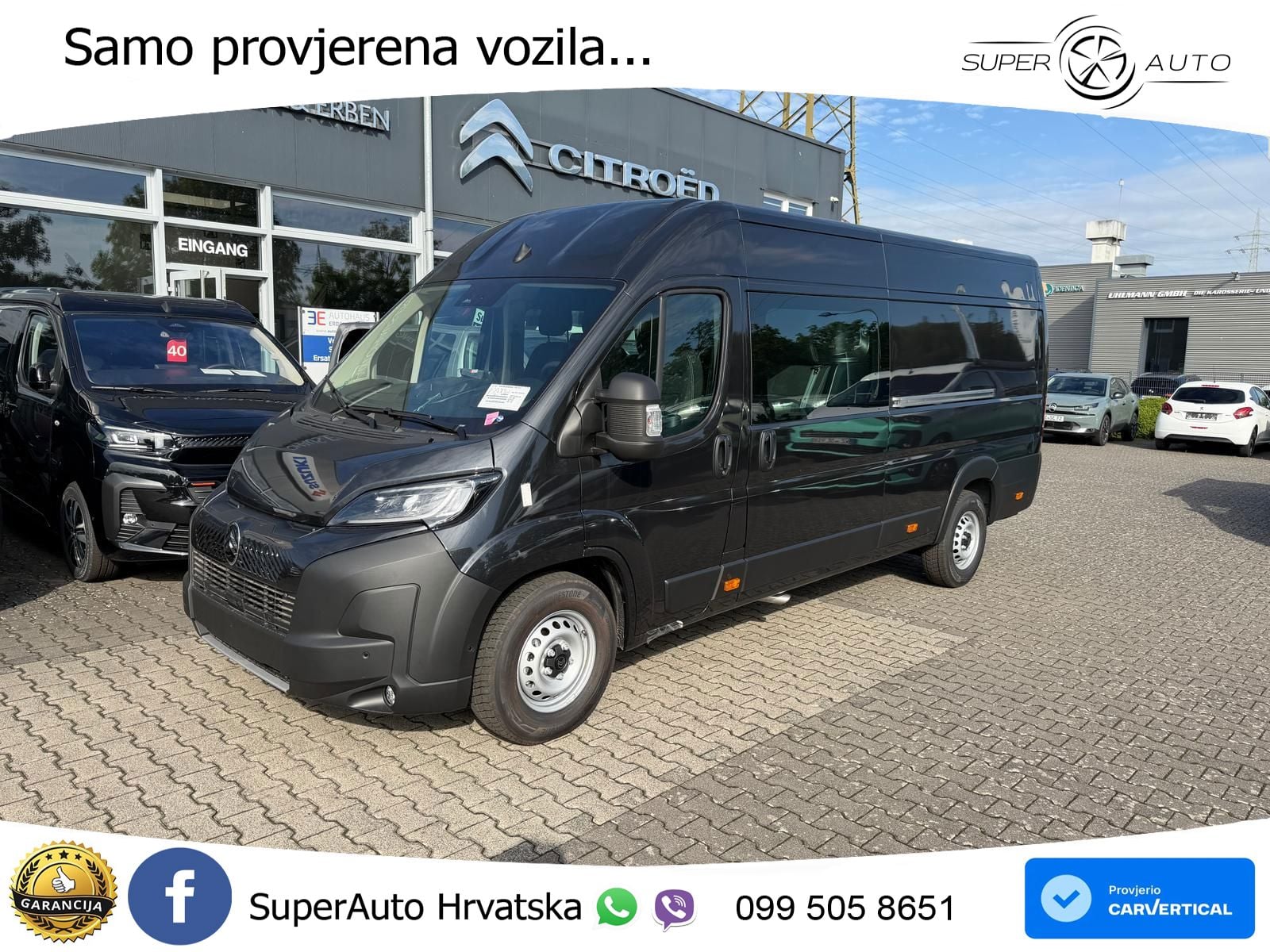 Citroën Jumper Kastenwagen L4H2 DoKa 180 Automatik 179 KS