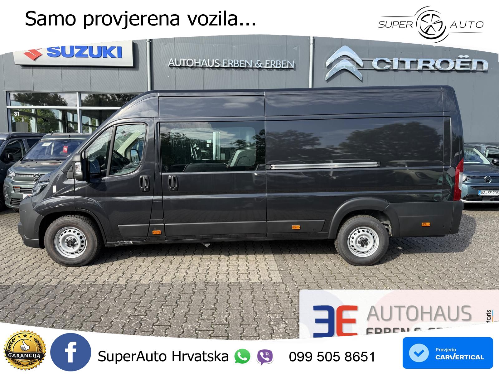 Citroën Jumper Kastenwagen L4H2 DoKa 180 Automatik 179 KS