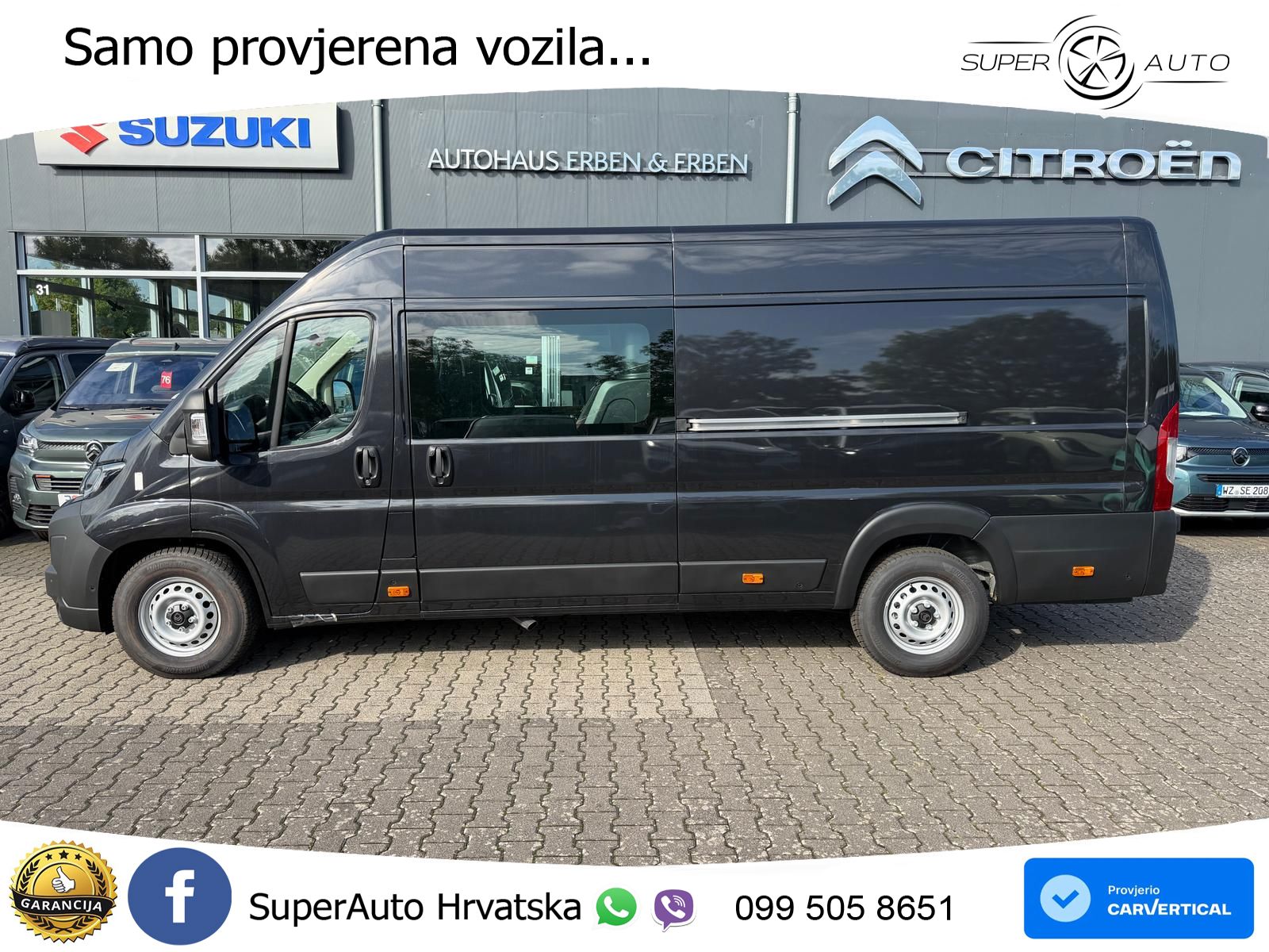 Citroën Jumper Kastenwagen L4H2 DoKa 180 Automatik 179 KS