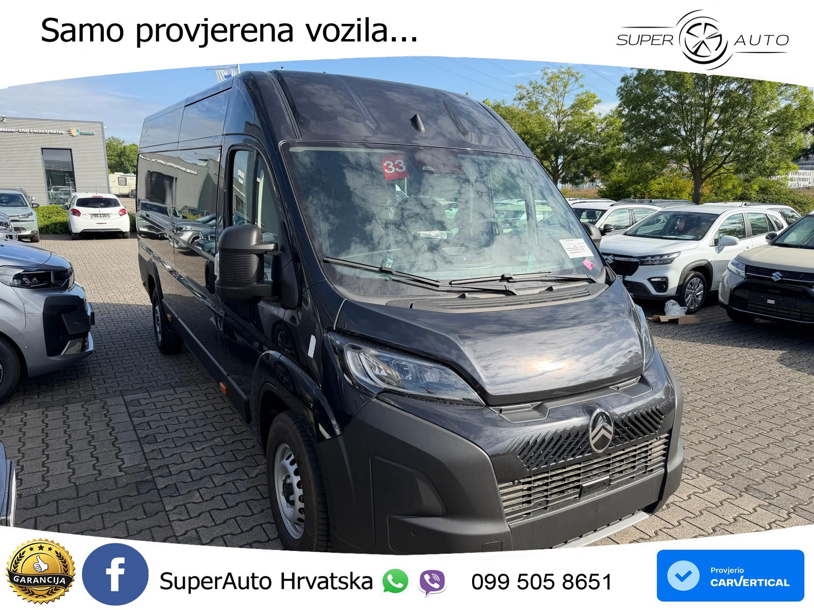 Citroën Jumper Kastenwagen L4H2 DoKa 180 Automatik 179 KS
