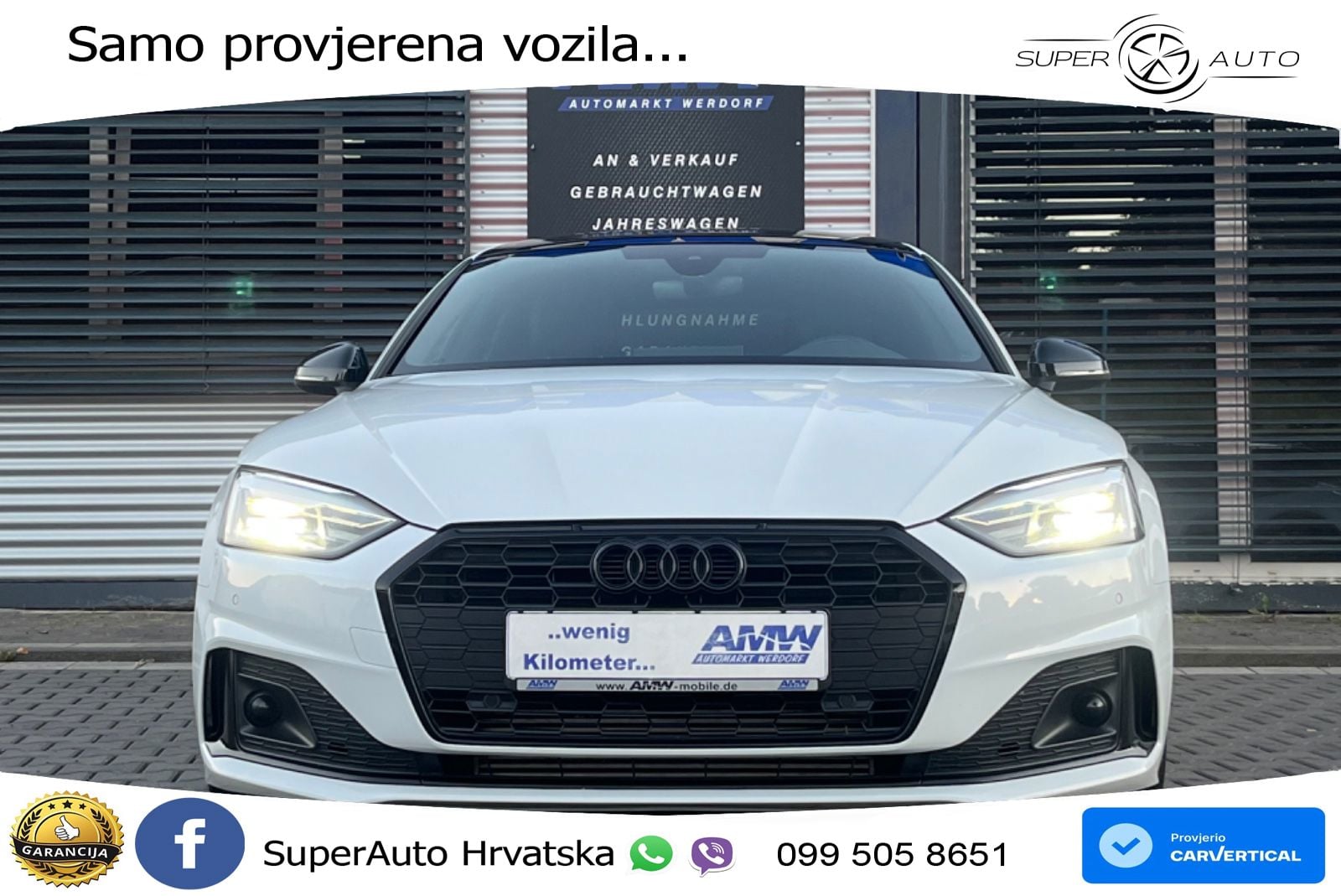 Audi A5 Sportback  40 TFSI (204 KS) S tronic S line LED+GR SJED+ACC
