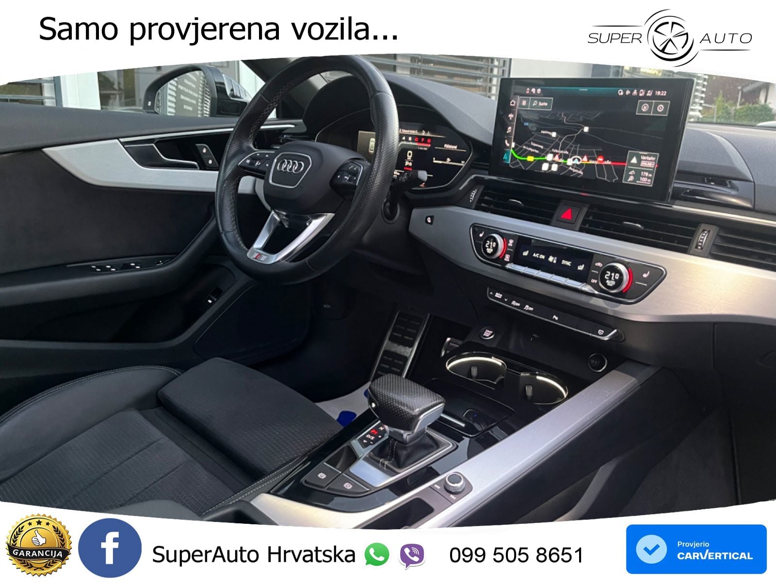 Audi A5 Sportback  40 TFSI (204 KS) S tronic S line LED+GR SJED+ACC