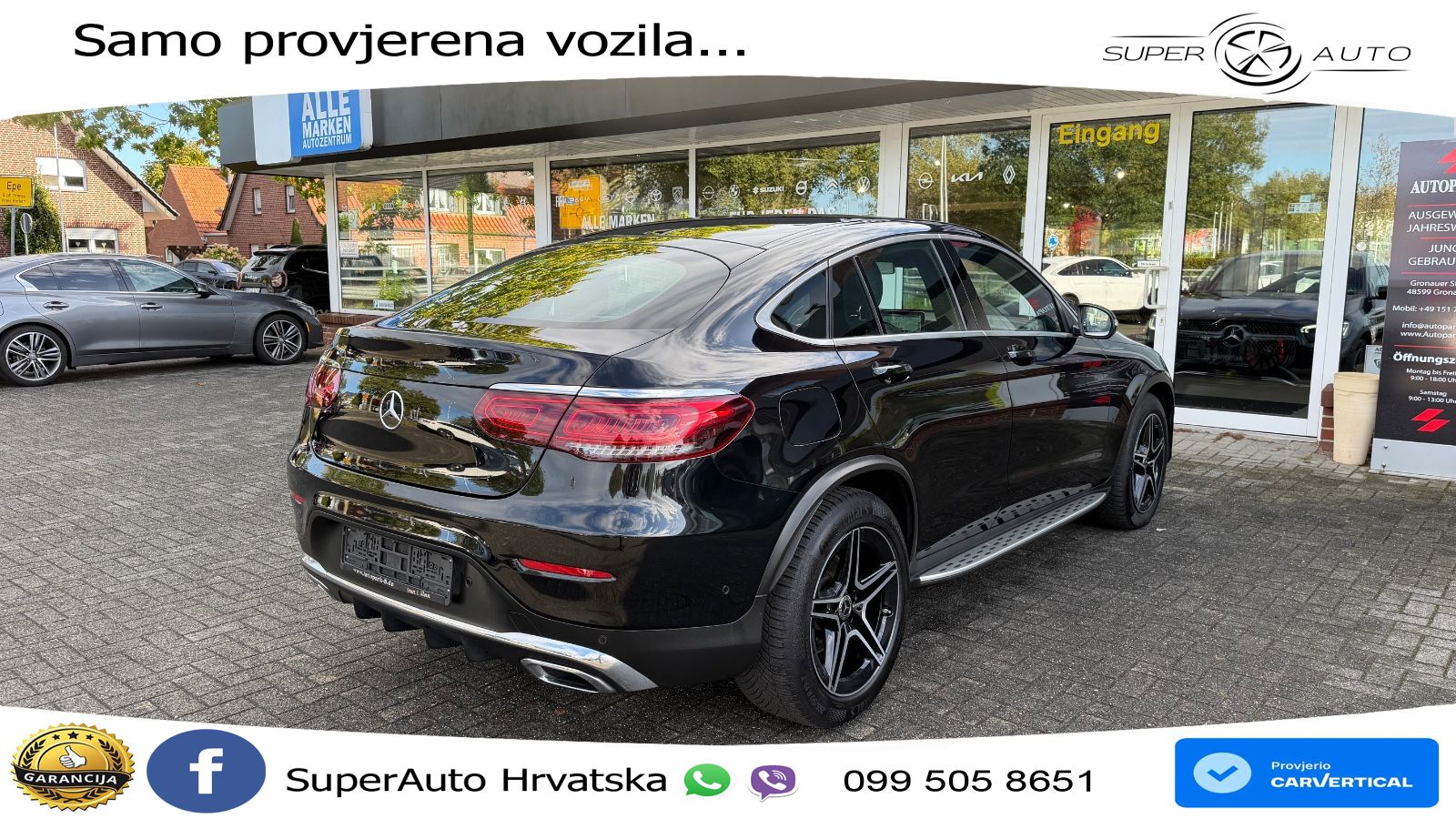 Mercedes GLC Coupe 200 (197 KS) 4MATIC G-TRONIC AMG