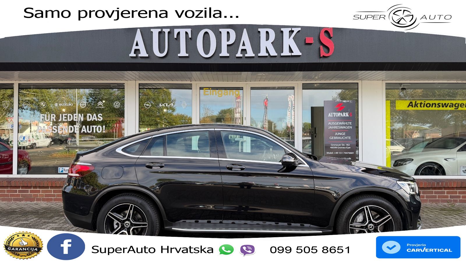 Mercedes GLC Coupe 200 (197 KS) 4MATIC G-TRONIC AMG