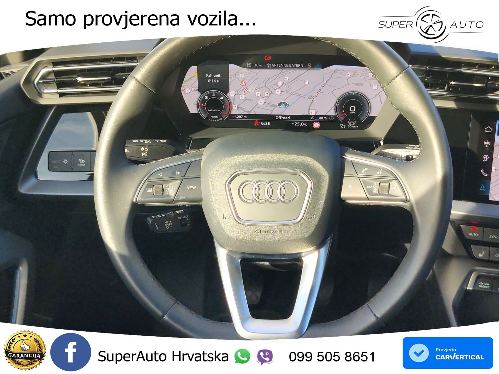 Audi A3 30 TDI (116 KS) LED+GR SJED+ACC