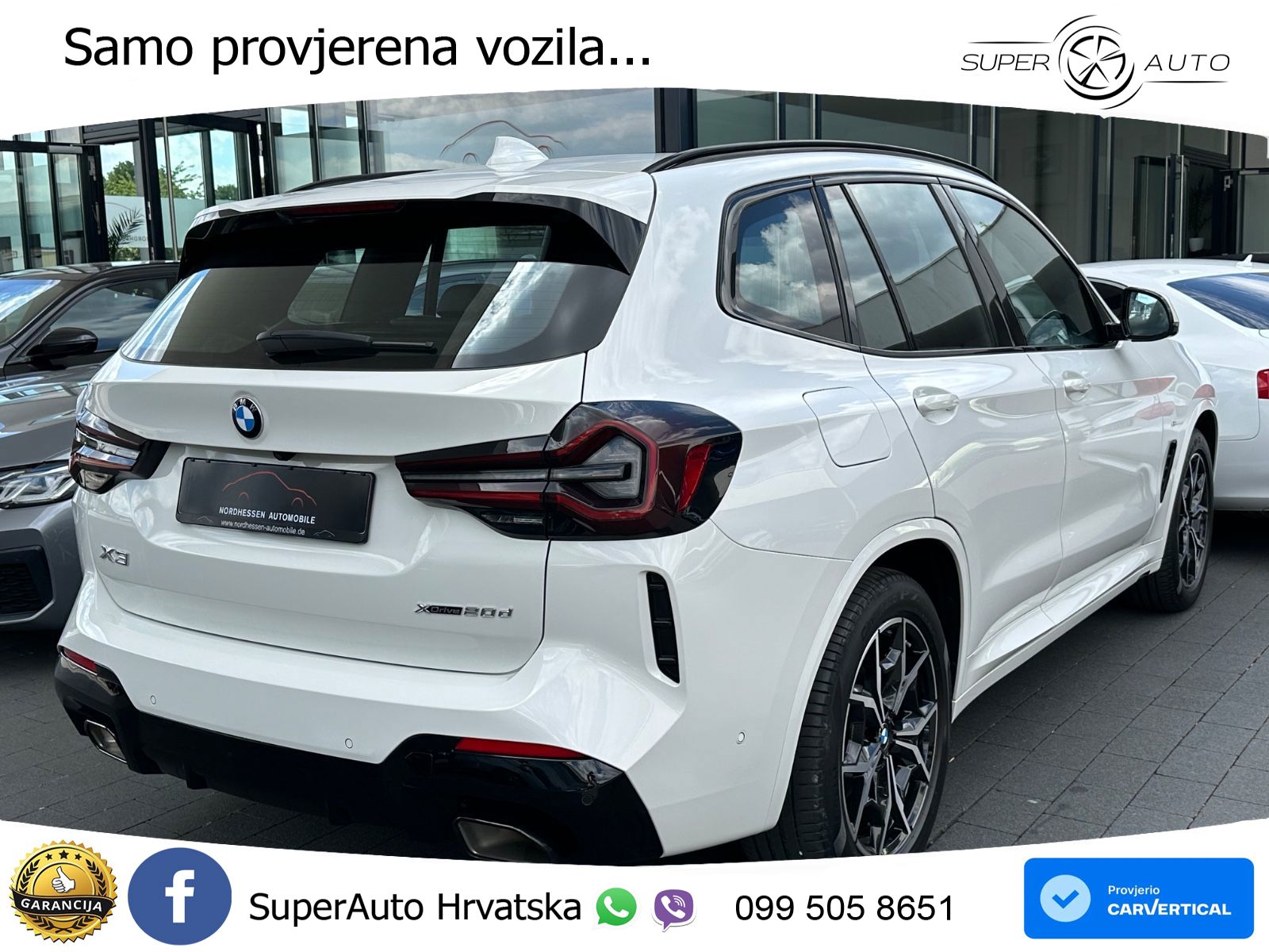 BMW X3 20d xDrive Steptronic M Sport LED+GR SJED+ACC