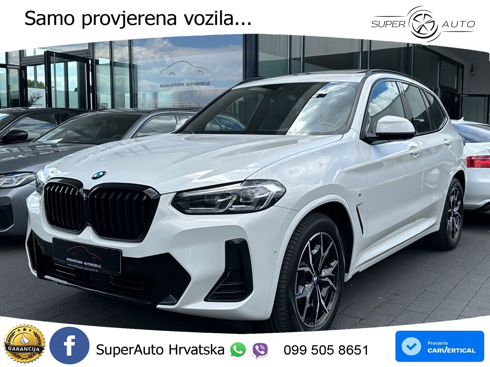 BMW X3 20d xDrive Steptronic M Sport LED+GR SJED+ACC