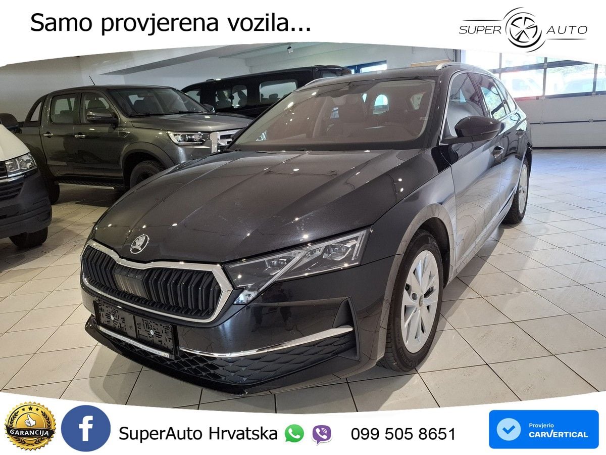Škoda Octavia Combi 1.5 TSI (150 KS) DSG LED+GR SJED+ACC