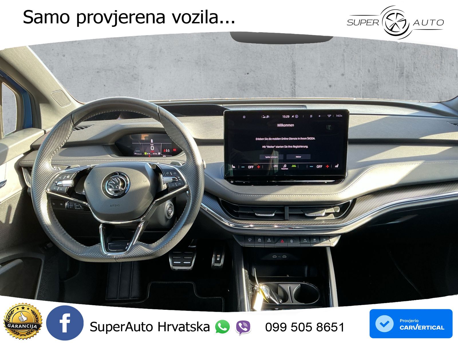 Škoda Enyaq iV 80 82 kWh (204 KS) SportLine LED+GR SJED+ACC