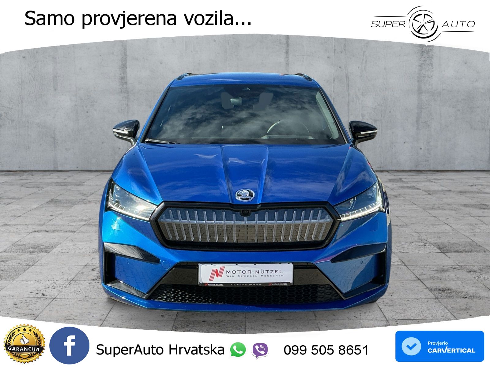 Škoda Enyaq iV 80 82 kWh (204 KS) SportLine LED+GR SJED+ACC