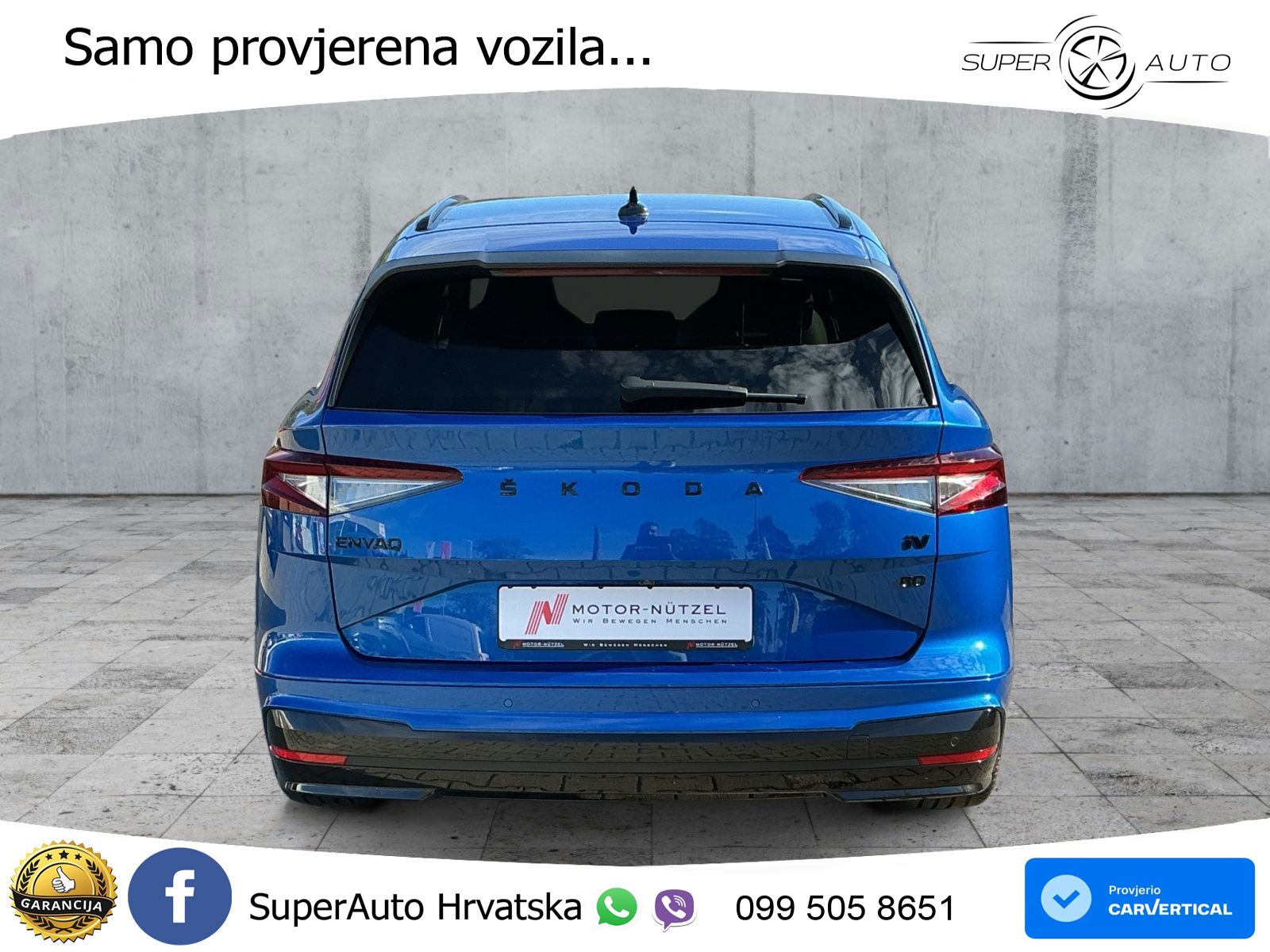 Škoda Enyaq iV 80 82 kWh (204 KS) SportLine LED+GR SJED+ACC