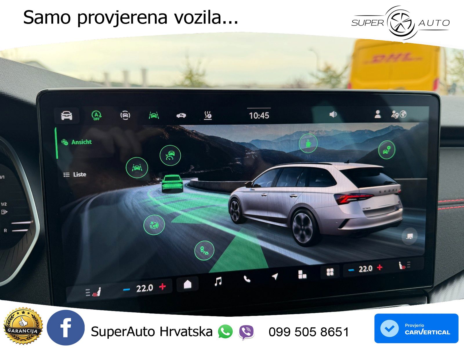 Škoda Octavia Combi RS 2.0 TSI (265 KS) DSG LED+GR SJED+ACC