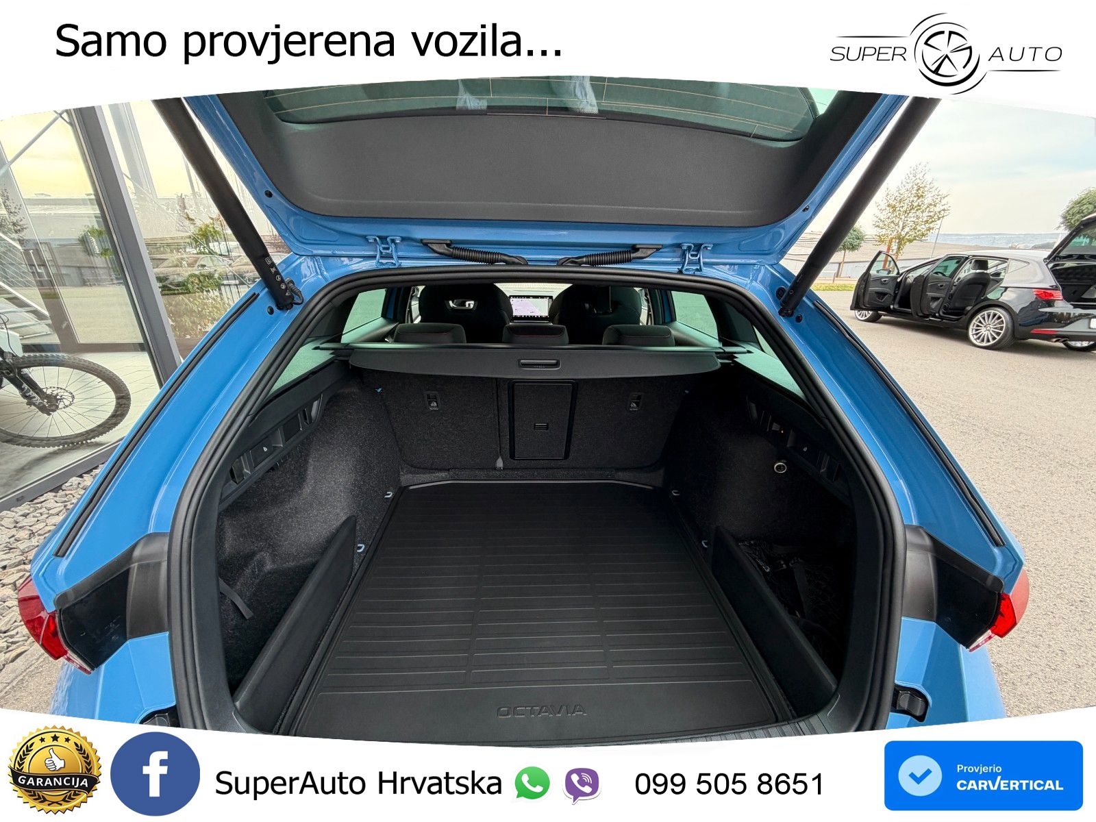 Škoda Octavia Combi RS 2.0 TSI (265 KS) DSG LED+GR SJED+ACC