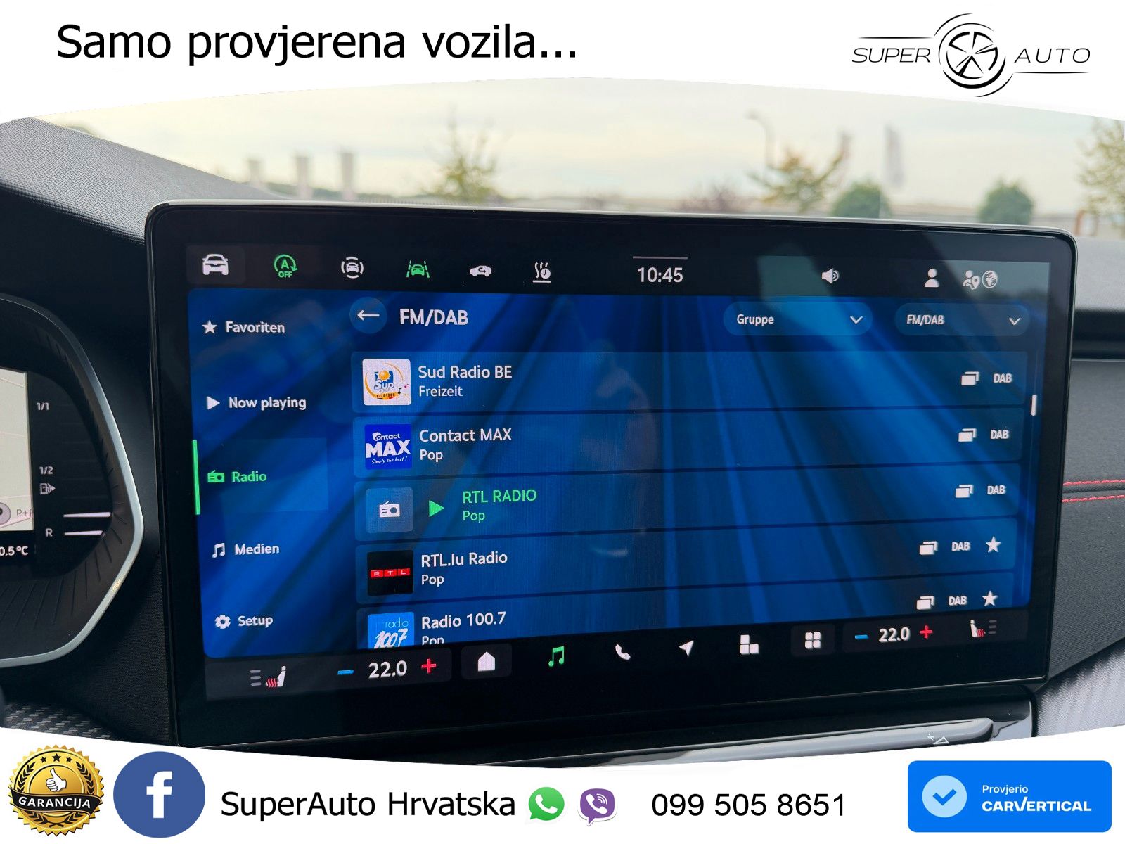 Škoda Octavia Combi RS 2.0 TSI (265 KS) DSG LED+GR SJED+ACC