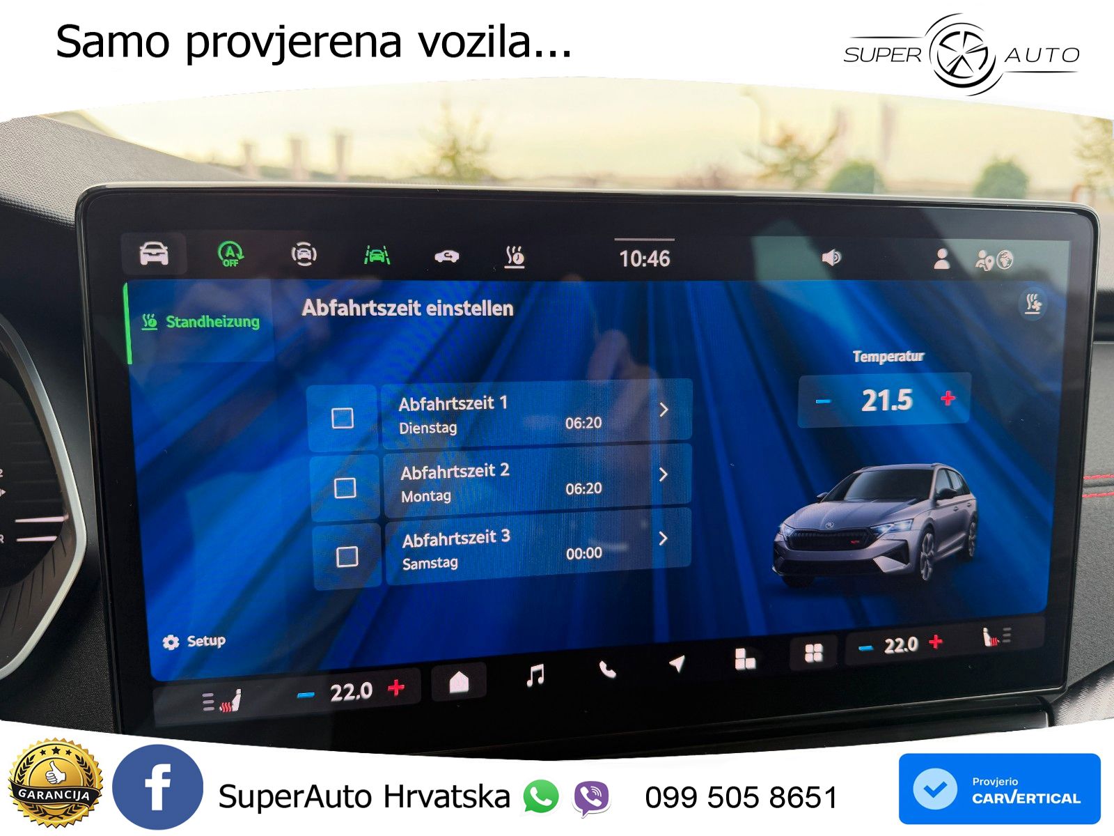 Škoda Octavia Combi RS 2.0 TSI (265 KS) DSG LED+GR SJED+ACC