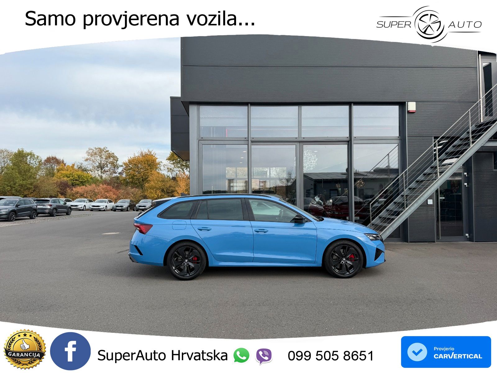 Škoda Octavia Combi RS 2.0 TSI (265 KS) DSG LED+GR SJED+ACC