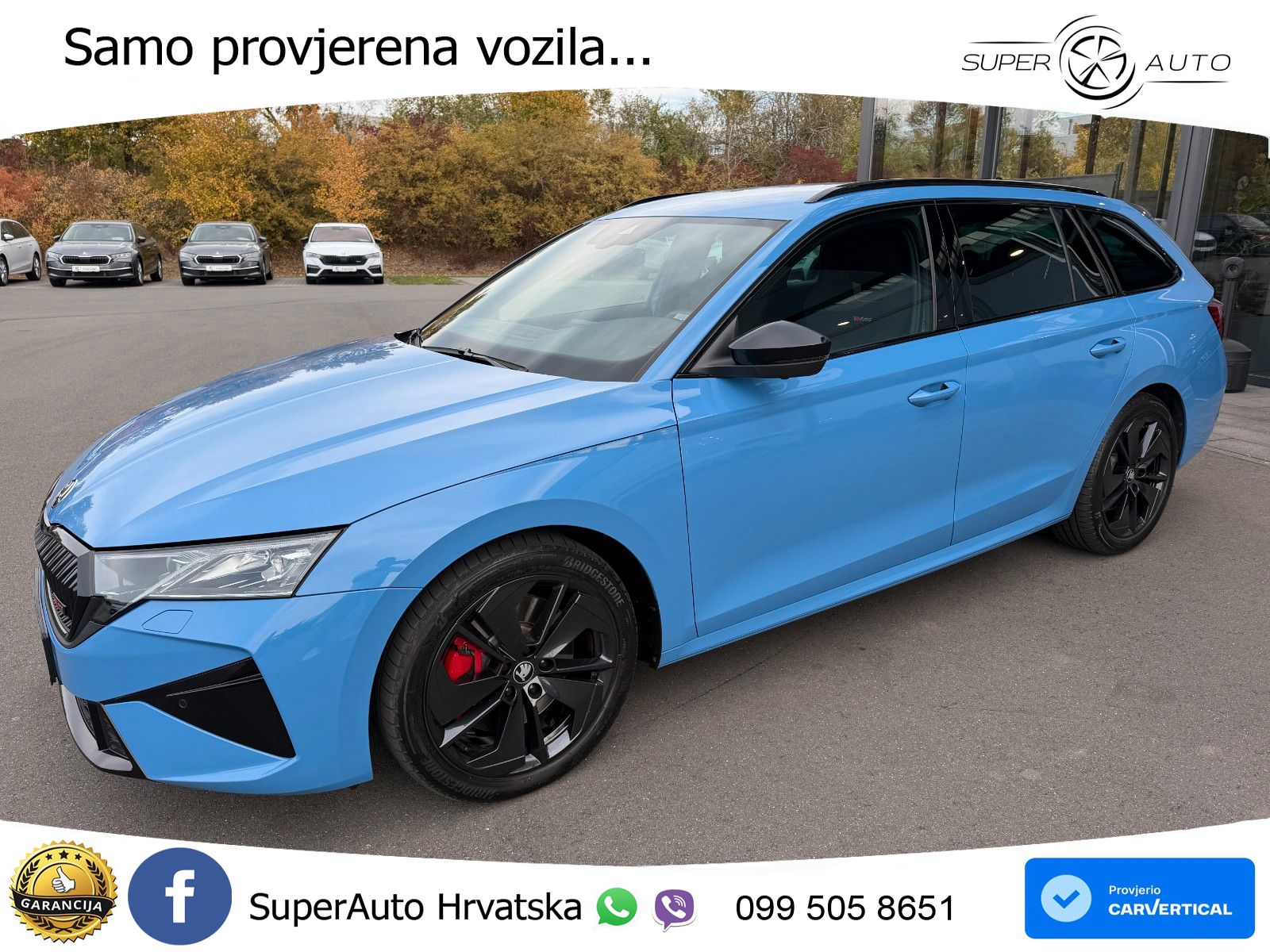 Škoda Octavia Combi RS 2.0 TSI (265 KS) DSG LED+GR SJED+ACC