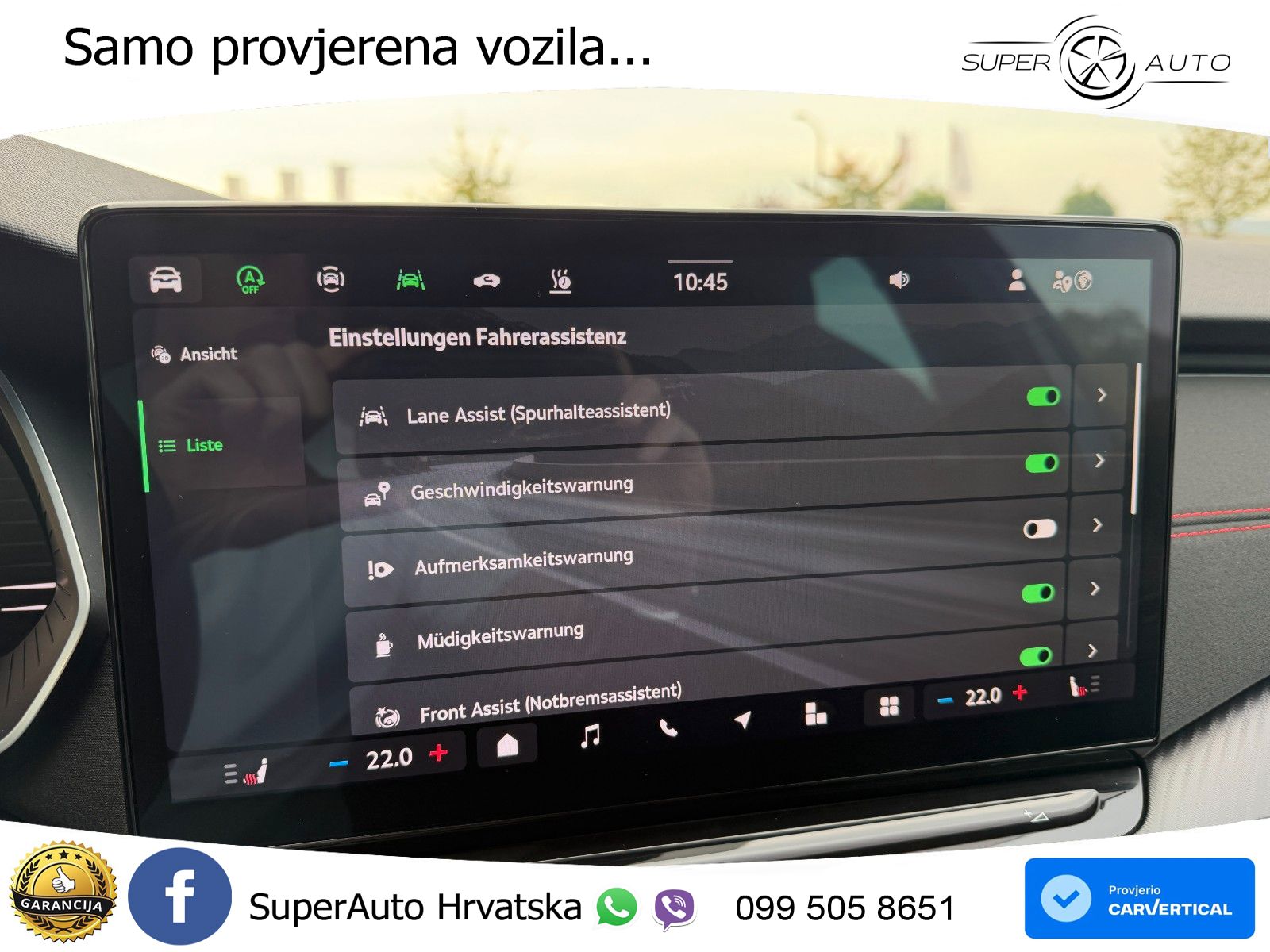 Škoda Octavia Combi RS 2.0 TSI (265 KS) DSG LED+GR SJED+ACC