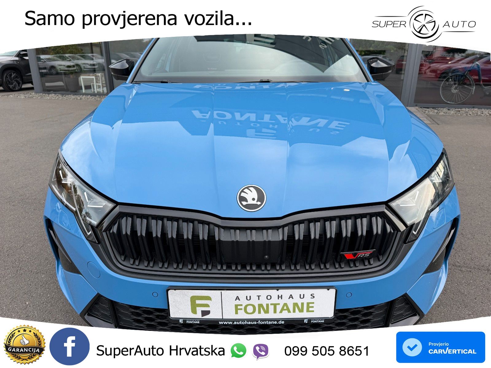 Škoda Octavia Combi RS 2.0 TSI (265 KS) DSG LED+GR SJED+ACC
