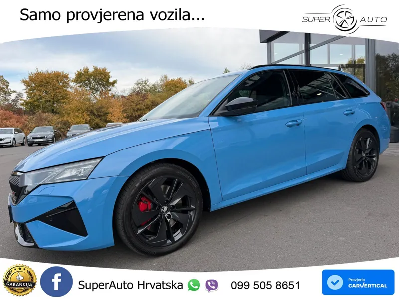 Škoda Octavia Combi RS 2.0 TSI (265 KS) DSG LED+GR SJED+ACC