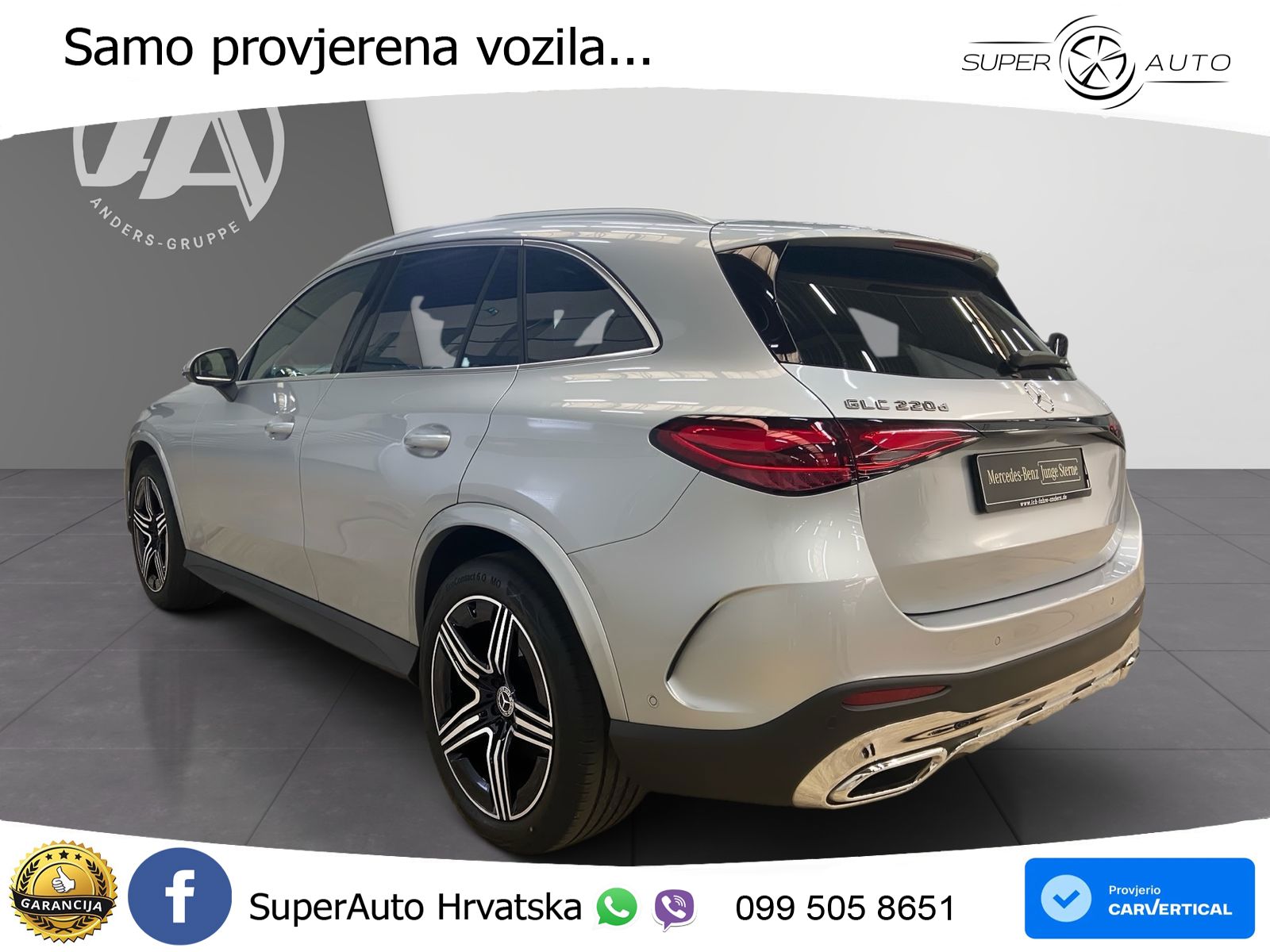 Mercedes GLC 220d (197 KS) 4MATIC 9G-TRONIC AMG LED+GR SJED+ACC