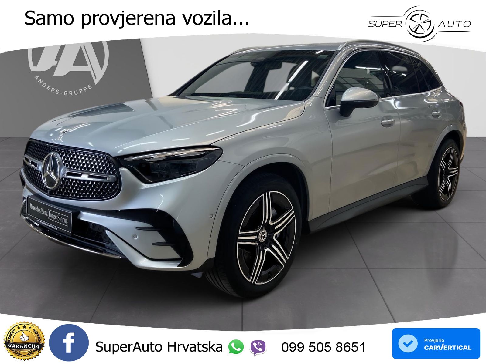 Mercedes GLC 220d (197 KS) 4MATIC 9G-TRONIC AMG LED+GR SJED+ACC