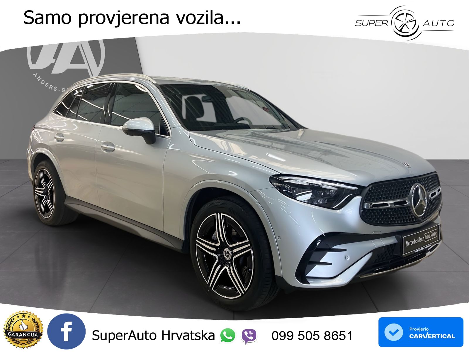Mercedes GLC 220d (197 KS) 4MATIC 9G-TRONIC AMG LED+GR SJED+ACC