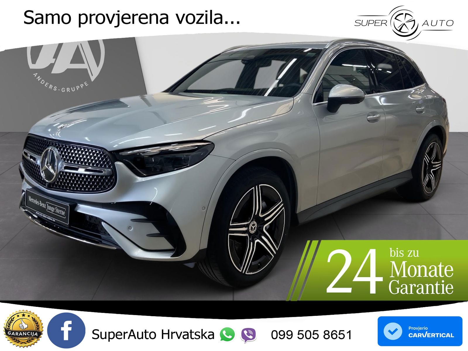 Mercedes GLC 220d (197 KS) 4MATIC 9G-TRONIC AMG LED+GR SJED+ACC