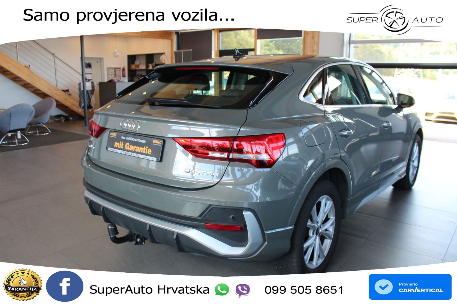 Audi Q3 II Sportback 35 TFSI (150 KS) S tronic S line