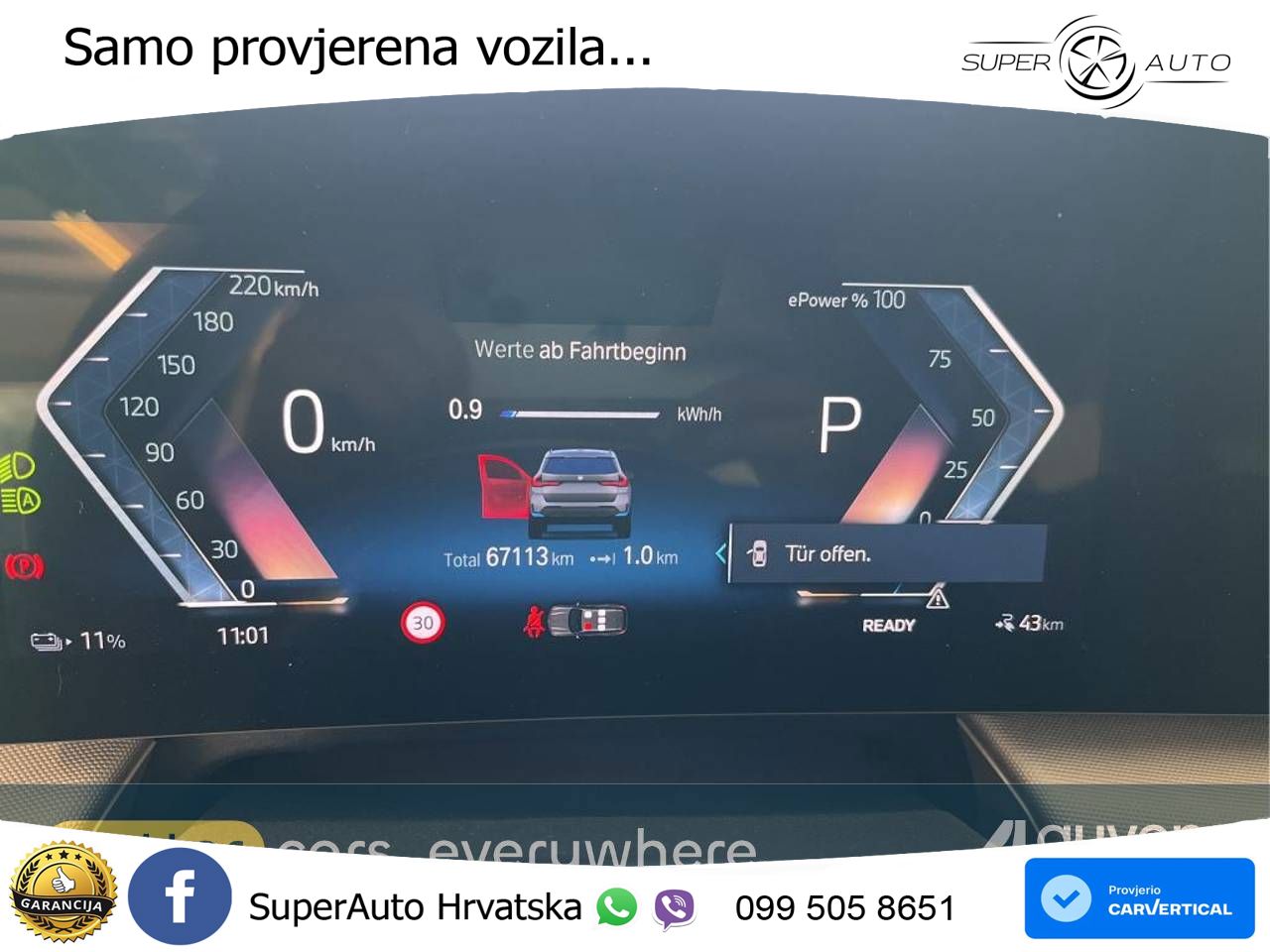 BMW iX1 68 kWh (313 KS) xDrive30
