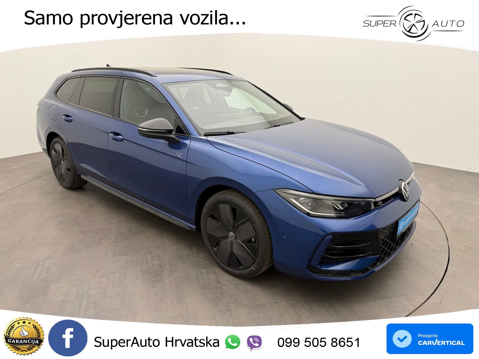 Volkswagen Passat Variant 1.5 TSI (272 KS) eHybrid DSG LED+GR SJED+ACC