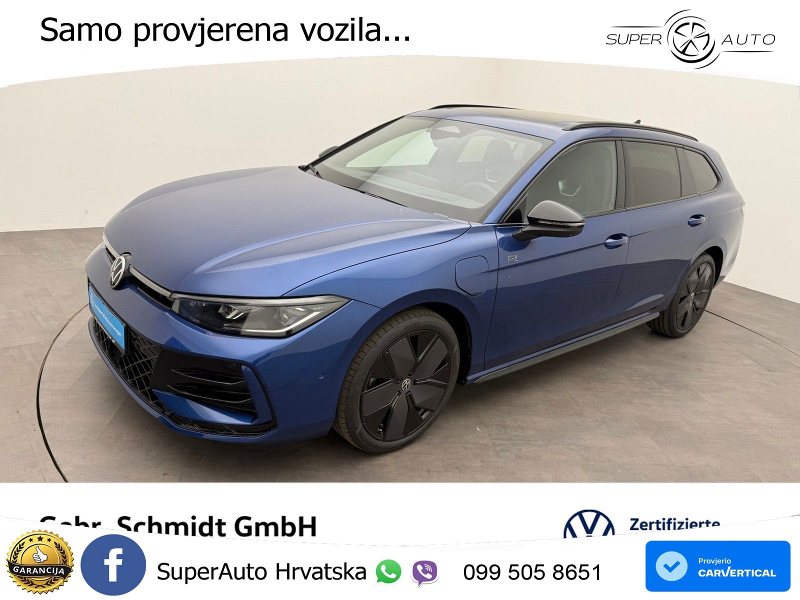Volkswagen Passat Variant 1.5 TSI (272 KS) eHybrid DSG LED+GR SJED+ACC
