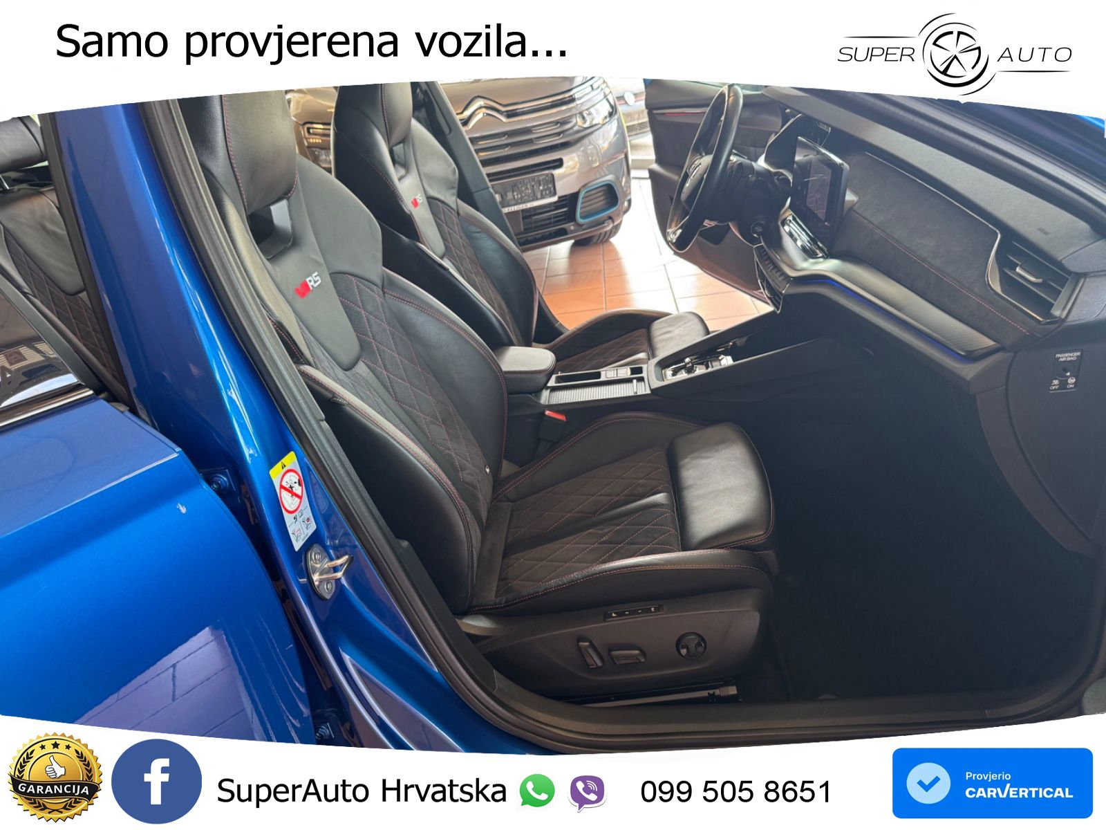 Škoda Octavia Combi RS 2.0 TDI (200 KS) DSG LED+GR SJED+ACC