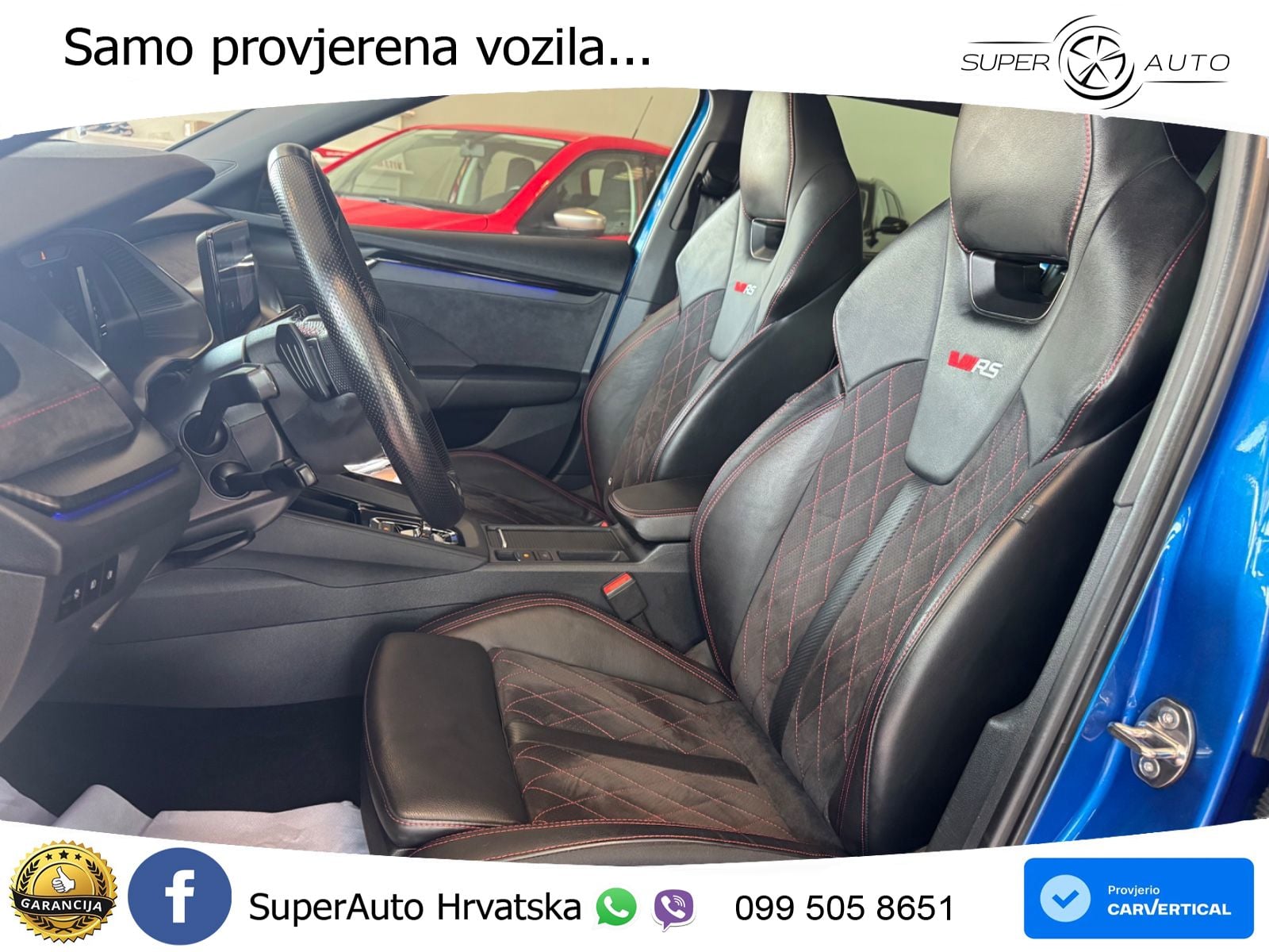 Škoda Octavia Combi RS 2.0 TDI (200 KS) DSG LED+GR SJED+ACC