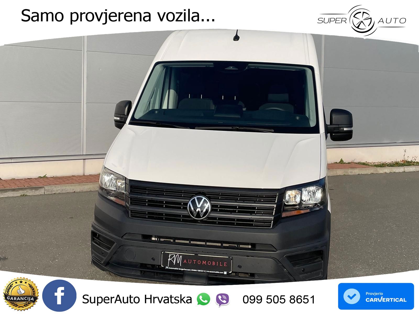 Volkswagen Crafter MIXTO 35 L3H3 NAV AHK oh.Schäden 5J.Gar 177 KS