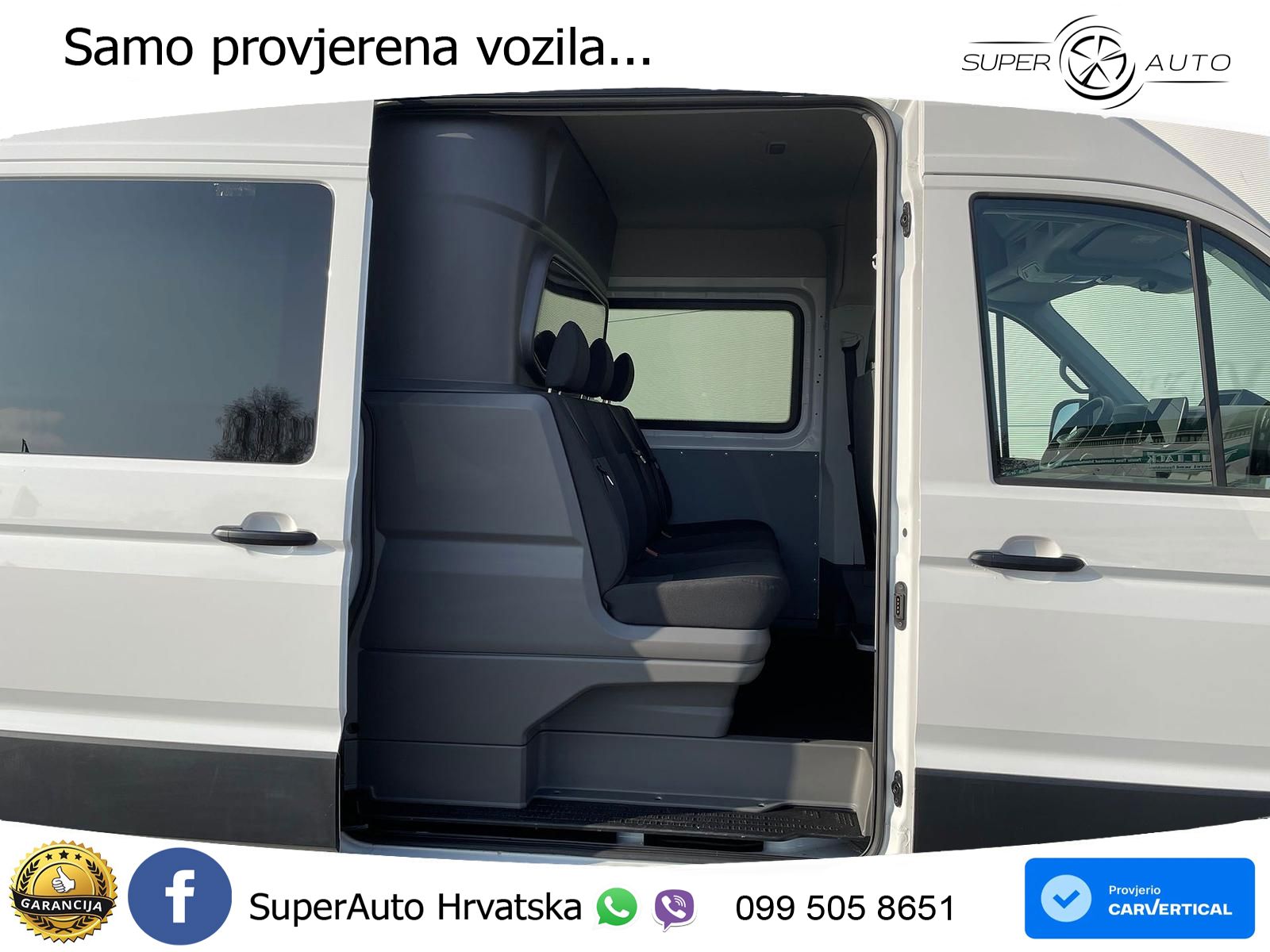 Volkswagen Crafter MIXTO 35 L3H3 NAV AHK oh.Schäden 5J.Gar 177 KS