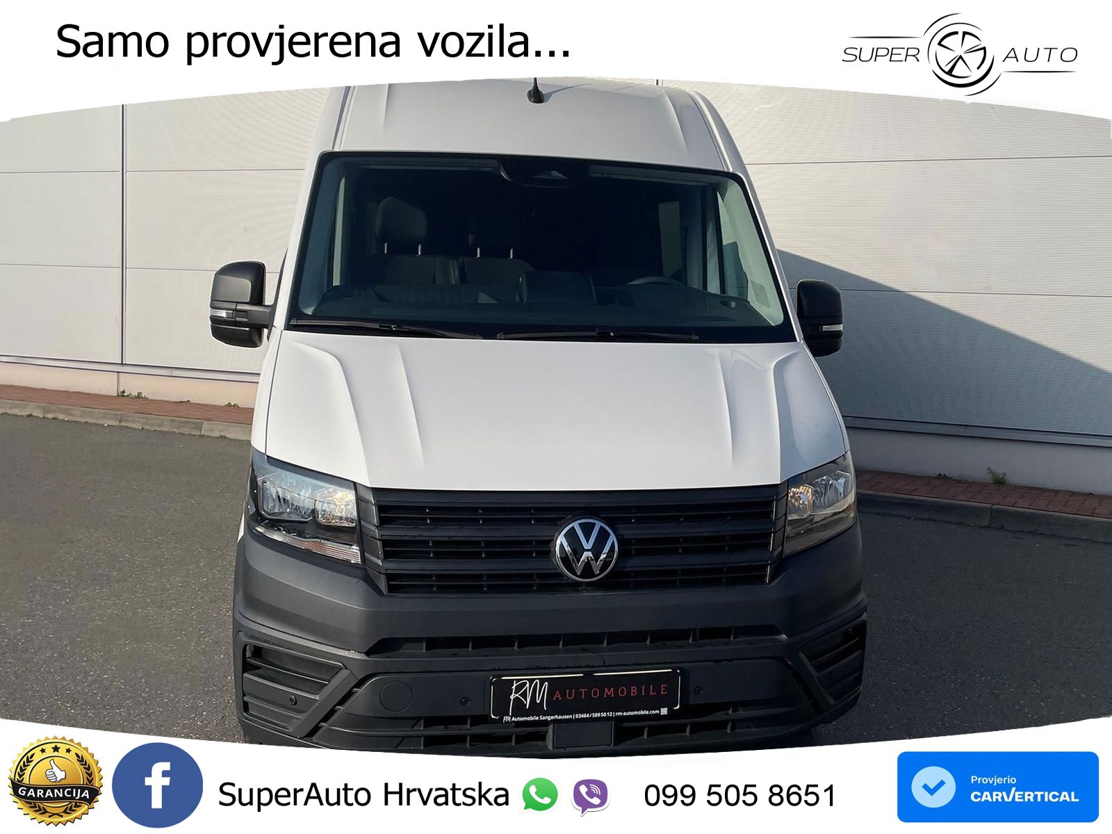 Volkswagen Crafter MIXTO 35 L3H3 NAV AHK oh.Schäden 5J.Gar 177 KS