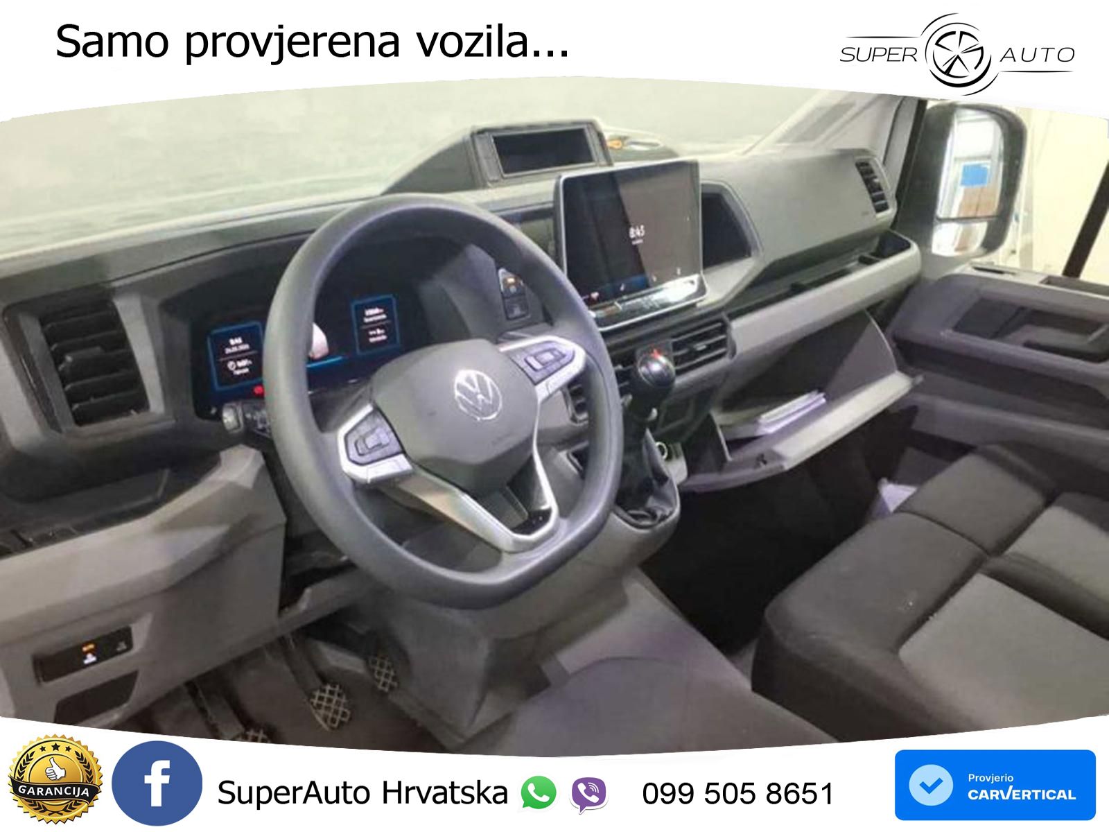 Volkswagen Crafter MIXTO 35 L3H3 NAV AHK oh.Schäden 5J.Gar 177 KS