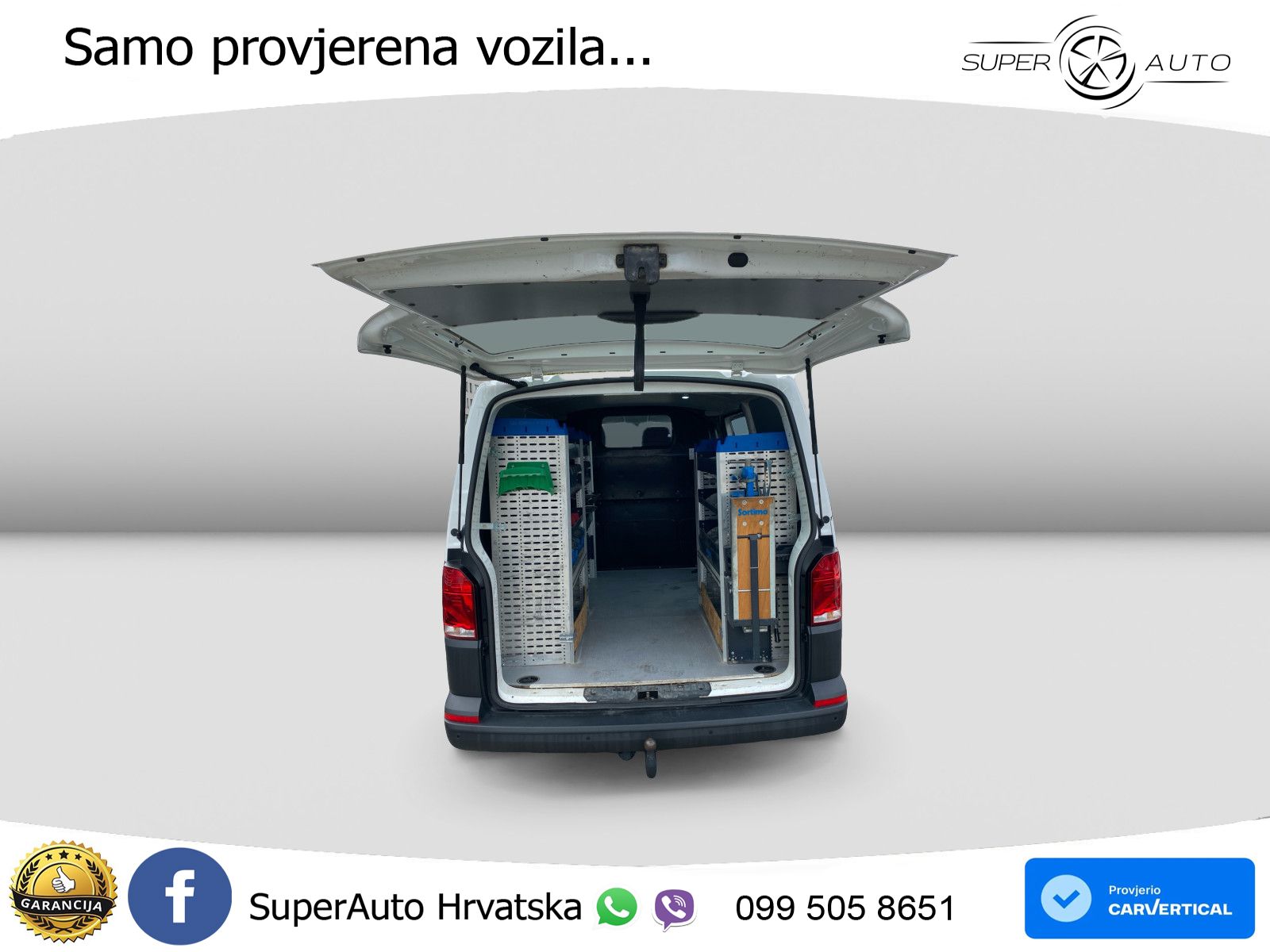 Volkswagen T6.1 Transporter KR 81KW TDI RÜCKFAHRKA. SORTIMO 110 KS