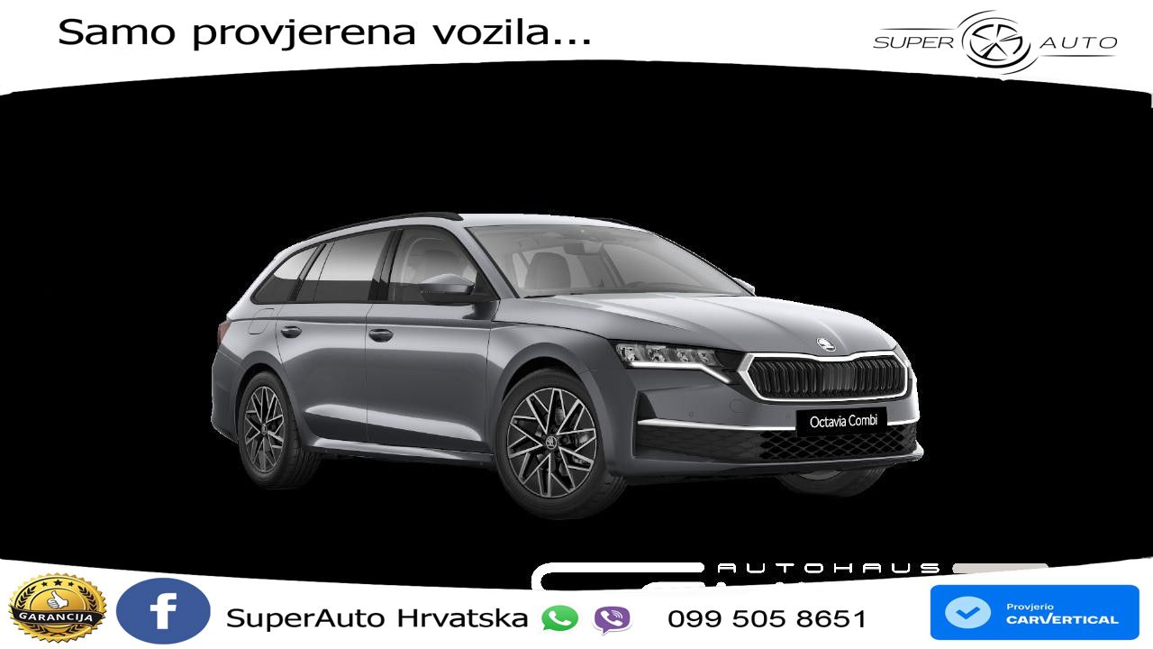 Škoda Octavia Combi 1.5 TSI (150 KS) DSG LED+GR SJED+ACC